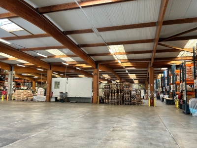 Relevé de structure d’un un hangar de stockage de 15 000m²