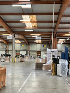 Relevé de structure d’un un hangar de stockage de 15 000m²
