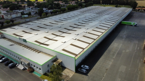 Relevé de structure d’un un hangar de stockage de 15 000m²