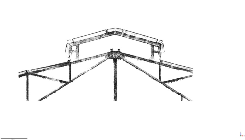 Relevé dans une usine de la structure