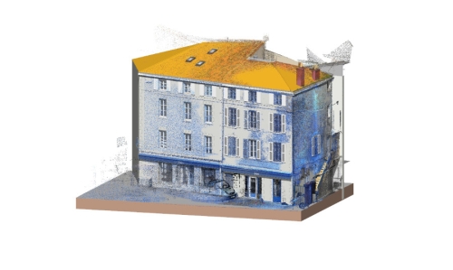 Relevé architectural d’un immeuble classé - Centre-ville de La Rochelle