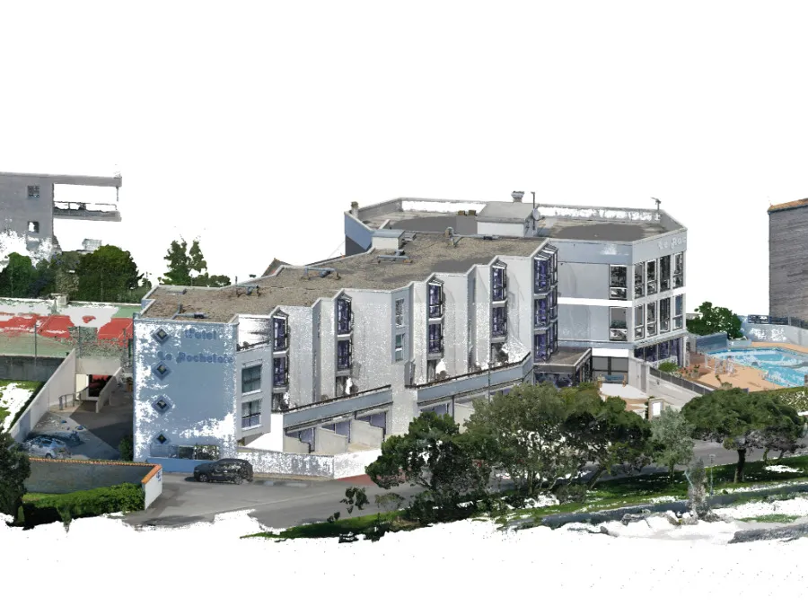 Relevé architectural complet d’un hôtel en activité à La Rochelle