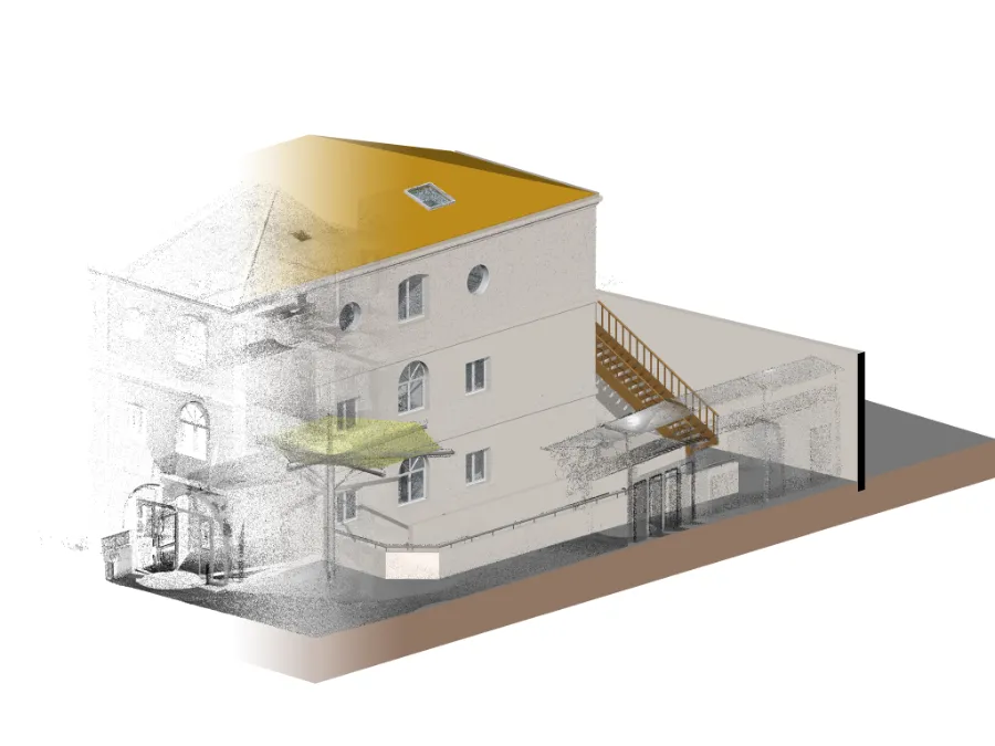 Relevé de bâtiments et remise d’un dossier de plans