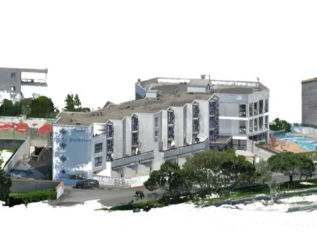 Relevé architectural complet d’un hôtel en activité à La Rochelle