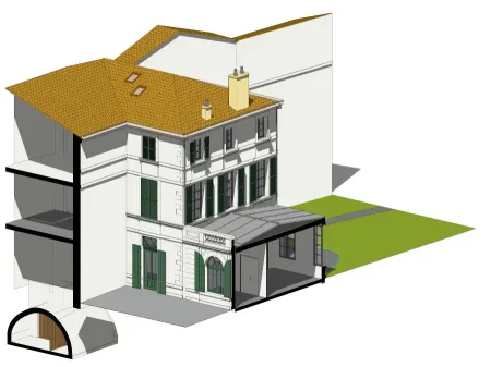 Relevé du bâtiment et remise d’un dossier de plans