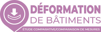 Relevés déformations de bâtiments